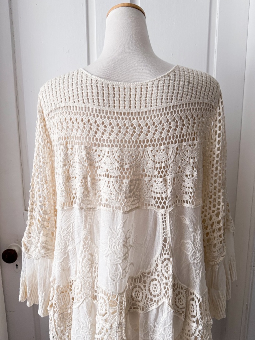 Bohemian Lace Layering Dress - Picture 7 of 8